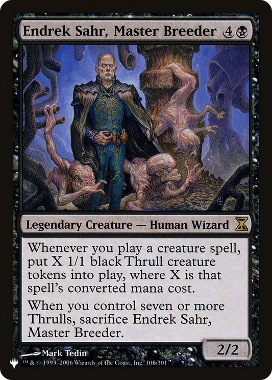 Endrek Sahr, Master Breeder (PLIST-768) - The List - Premium MTG Single from Wizards of the Coast - Just $1.19! Shop now at Game Crave Tournament Store