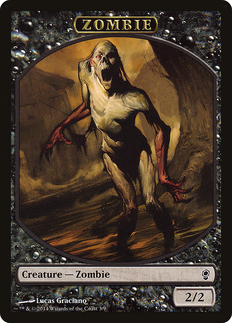 Zombie (TCNS-003) - Conspiracy Tokens - Premium MTG Single from Wizards of the Coast - Just $0.08! Shop now at Game Crave Tournament Store