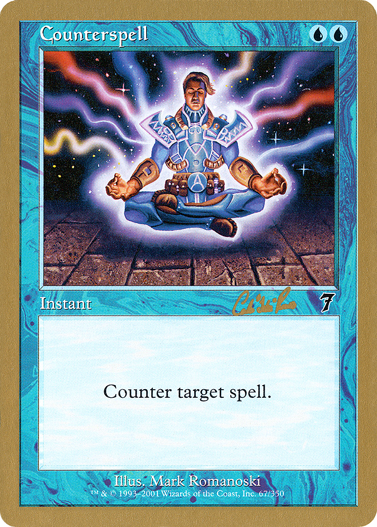 Counterspell (WC02-CR67) - World Championship Decks 2002 - Premium MTG Single from Wizards of the Coast - Just $1.31! Shop now at Game Crave Tournament Store