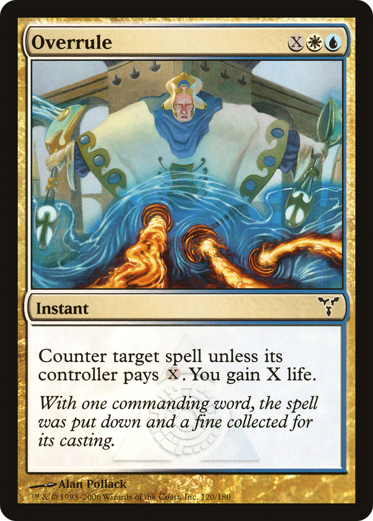 Overrule (DIS-120) - Dissension Foil - Premium MTG Single from Wizards of the Coast - Just $0.14! Shop now at Game Crave Tournament Store