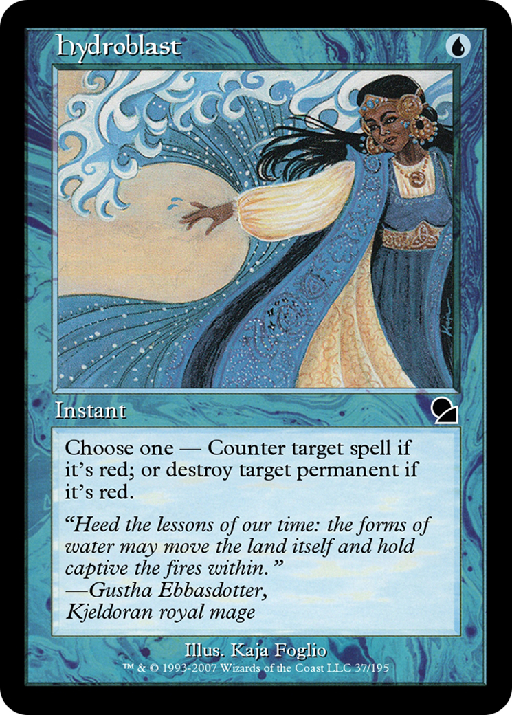 Hydroblast (ME1-037) - Masters Edition - Premium MTG Single from Wizards of the Coast - Just $0! Shop now at Game Crave Tournament Store