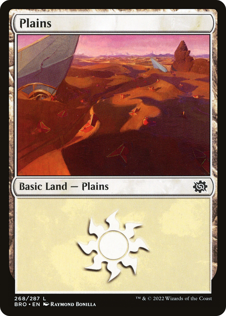 Plains (BRO-268) - The Brothers' War - Premium MTG Single from Wizards of the Coast - Just $0.08! Shop now at Game Crave Tournament Store