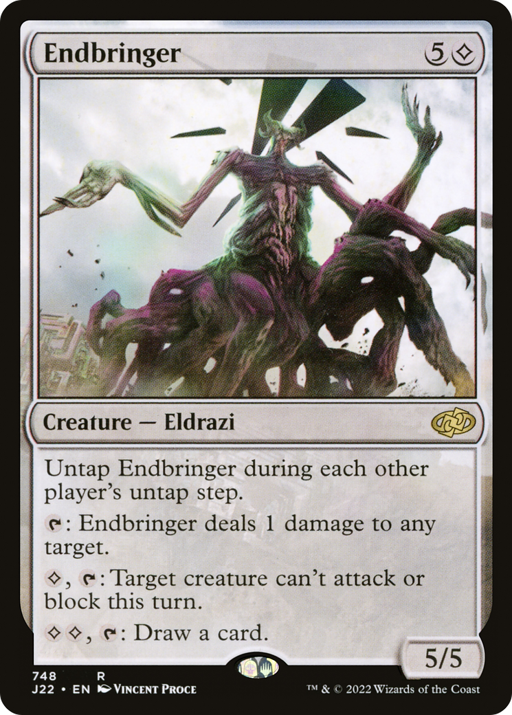 Endbringer (J22-748) - Jumpstart 2022 - Premium MTG Single from Wizards of the Coast - Just $0.08! Shop now at Game Crave Tournament Store