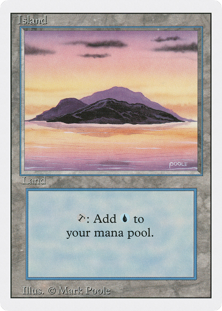 Island (3ED-295) - Revised Edition - Premium MTG Single from Wizards of the Coast - Just $0.24! Shop now at Game Crave Tournament Store