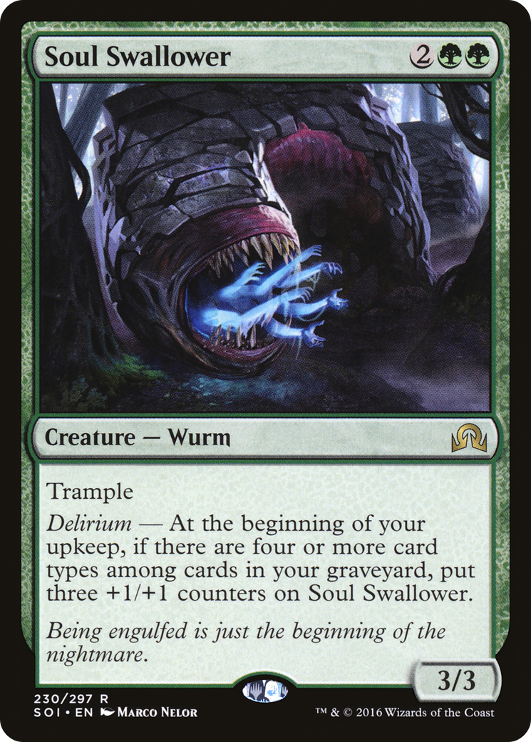 Soul Swallower (SOI-230) - Shadows over Innistrad - Premium MTG Single from Wizards of the Coast - Just $0.08! Shop now at Game Crave Tournament Store