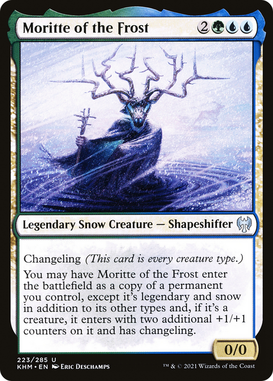 Moritte of the Frost (KHM-223) - Kaldheim: (snow) - Premium MTG Single from Wizards of the Coast - Just $0.25! Shop now at Game Crave Tournament Store