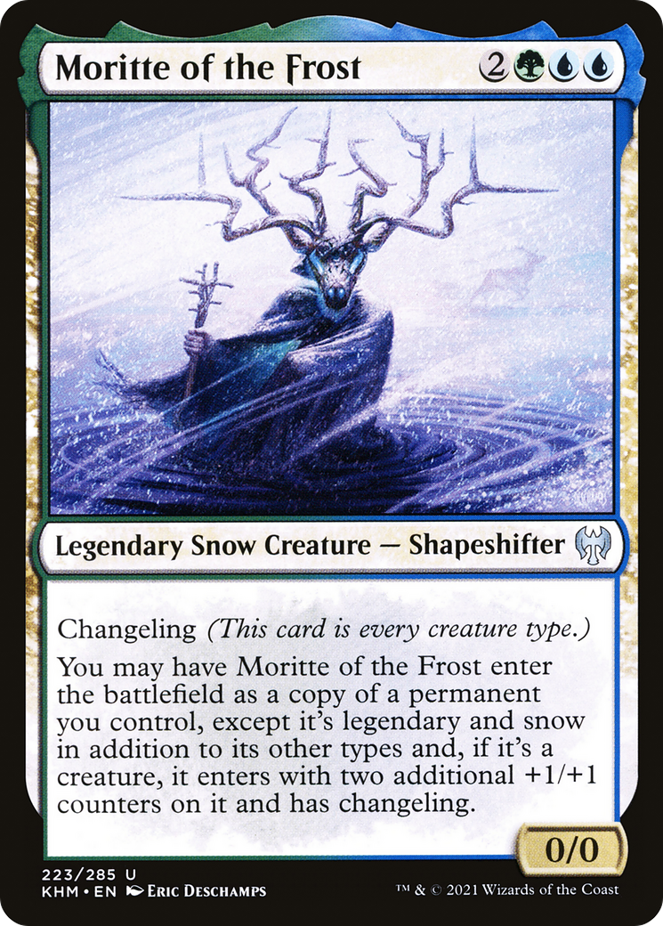 Moritte of the Frost (KHM-223) - Kaldheim: (snow) Foil - Premium MTG Single from Wizards of the Coast - Just $0.26! Shop now at Game Crave Tournament Store