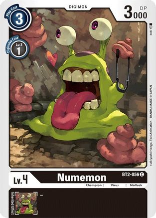 Numemon (BT2-056) - Release Special Booster - Premium Digimon Single from Bandai - Just $0.25! Shop now at Game Crave Tournament Store