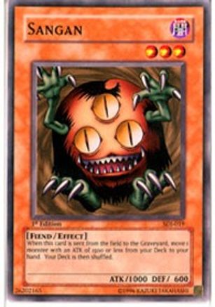 Sangan (SDJ-019) - Starter Deck: Joey 1st Edition - Premium Yugioh Single from Konami - Just $0.54! Shop now at Game Crave Tournament Store