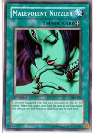 Malevolent Nuzzler (SDJ-025) - Starter Deck: Joey 1st Edition - Premium Yugioh Single from Konami - Just $0.37! Shop now at Game Crave Tournament Store