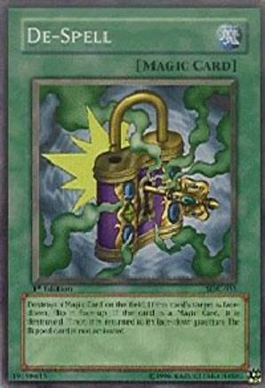 De-Spell (SDJ-029) - Starter Deck: Joey Unlimited - Premium Yugioh Single from Konami - Just $0.30! Shop now at Game Crave Tournament Store