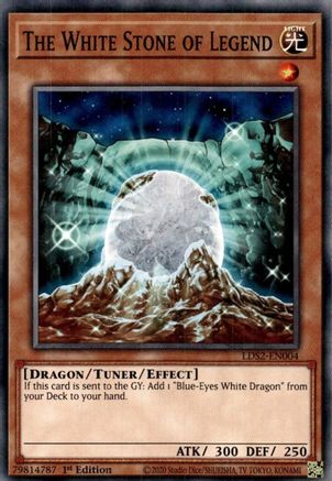The White Stone of Legend (LDS2-EN004) - Legendary Duelists: Season 2 1st Edition - Premium Yugioh Single from Konami - Just $0.25! Shop now at Game Crave Tournament Store