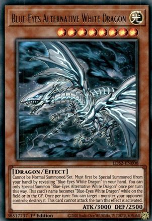 Blue-Eyes Alternative White Dragon (LDS2-EN008) - Legendary Duelists: Season 2 1st Edition - Premium Yugioh Single from Konami - Just $1.78! Shop now at Game Crave Tournament Store