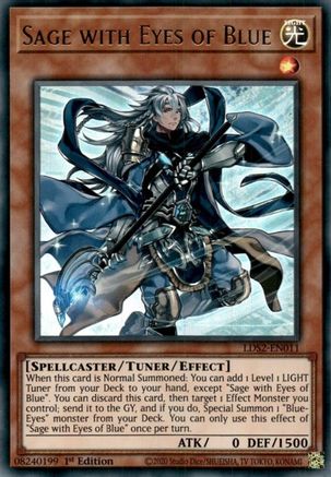 Sage with Eyes of Blue (LDS2-EN011) - Legendary Duelists: Season 2 1st Edition - Premium Yugioh Single from Konami - Just $6.24! Shop now at Game Crave Tournament Store