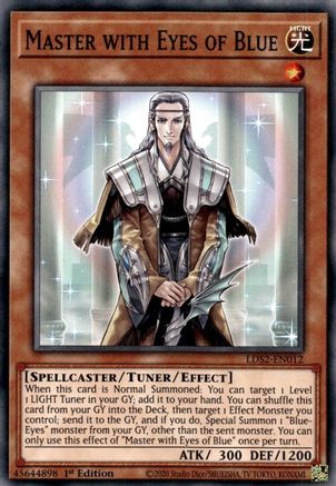 Master with Eyes of Blue (LDS2-EN012) - Legendary Duelists: Season 2 1st Edition - Premium Yugioh Single from Konami - Just $0.26! Shop now at Game Crave Tournament Store