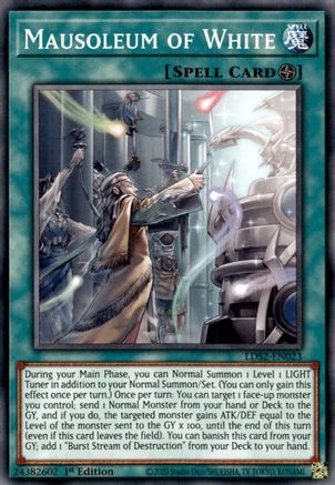 Mausoleum of White (LDS2-EN023) - Legendary Duelists: Season 2 1st Edition - Premium Yugioh Single from Konami - Just $0.08! Shop now at Game Crave Tournament Store