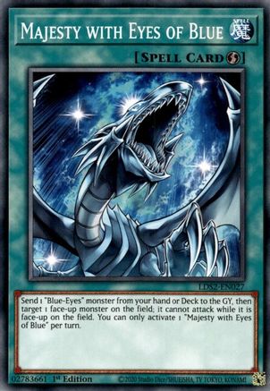 Majesty with Eyes of Blue (LDS2-EN027) - Legendary Duelists: Season 2 1st Edition - Premium Yugioh Single from Konami - Just $0.30! Shop now at Game Crave Tournament Store