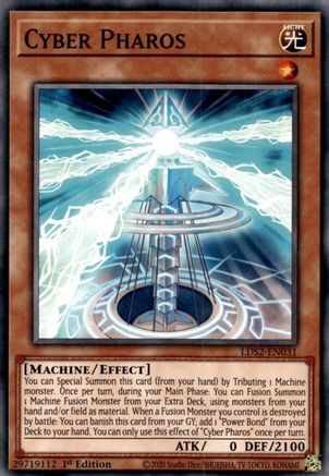 Cyber Pharos (LDS2-EN031) - Legendary Duelists: Season 2 1st Edition - Premium Yugioh Single from Konami - Just $0.25! Shop now at Game Crave Tournament Store
