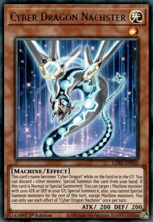 Cyber Dragon Nachster (LDS2-EN032) - Legendary Duelists: Season 2 1st Edition - Premium Yugioh Single from Konami - Just $0.69! Shop now at Game Crave Tournament Store