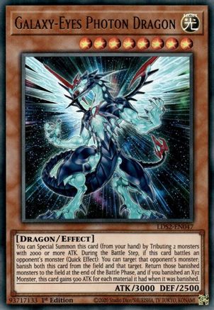 Galaxy-Eyes Photon Dragon (LDS2-EN047) - Legendary Duelists: Season 2 1st Edition - Premium Yugioh Single from Konami - Just $2.75! Shop now at Game Crave Tournament Store
