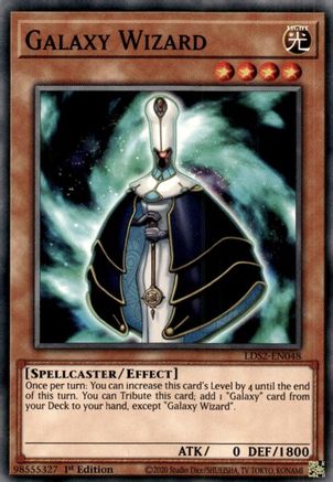 Galaxy Wizard (LDS2-EN048) - Legendary Duelists: Season 2 1st Edition - Premium Yugioh Single from Konami - Just $1.44! Shop now at Game Crave Tournament Store