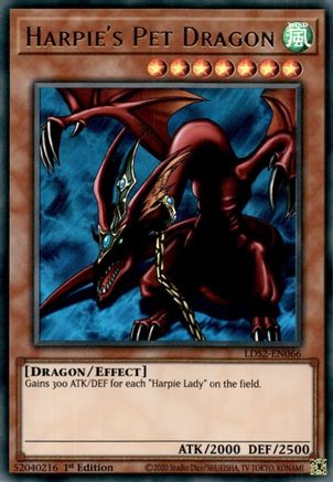 Harpie's Pet Dragon (LDS2-EN066) - Legendary Duelists: Season 2 1st Edition - Premium Yugioh Single from Konami - Just $0.90! Shop now at Game Crave Tournament Store