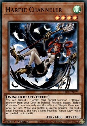 Harpie Channeler (LDS2-EN073) - Legendary Duelists: Season 2 1st Edition - Premium Yugioh Single from Konami - Just $0.85! Shop now at Game Crave Tournament Store