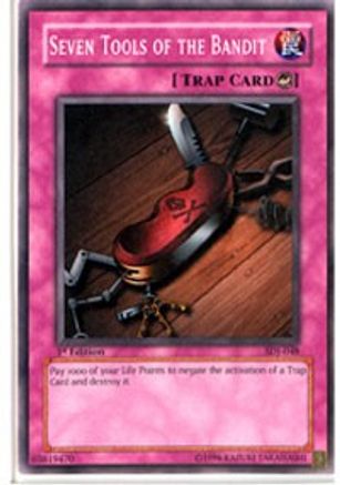 Seven Tools of the Bandit (SDJ-048) - Starter Deck: Joey 1st Edition - Premium Yugioh Single from Konami - Just $0.31! Shop now at Game Crave Tournament Store