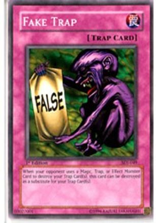 Fake Trap (SDJ-049) - Starter Deck: Joey Unlimited - Premium Yugioh Single from Konami - Just $0.31! Shop now at Game Crave Tournament Store