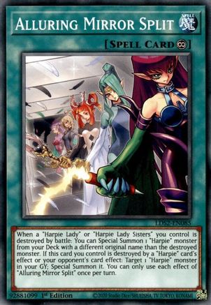Alluring Mirror Split (LDS2-EN085) - Legendary Duelists: Season 2 1st Edition - Premium Yugioh Single from Konami - Just $0.56! Shop now at Game Crave Tournament Store