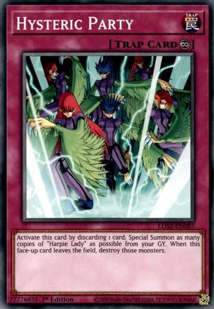 Hysteric Party (LDS2-EN087) - Legendary Duelists: Season 2 1st Edition - Premium Yugioh Single from Konami - Just $0.34! Shop now at Game Crave Tournament Store