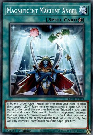 Magnificent Machine Angel (LDS2-EN094) - Legendary Duelists: Season 2 1st Edition - Premium Yugioh Single from Konami - Just $0.25! Shop now at Game Crave Tournament Store