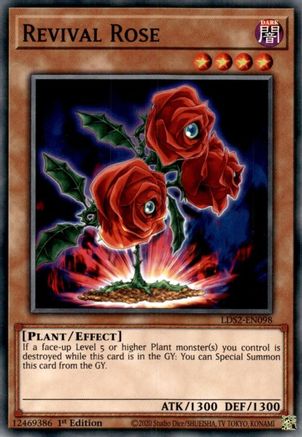 Revival Rose (LDS2-EN098) - Legendary Duelists: Season 2 1st Edition - Premium Yugioh Single from Konami - Just $0.25! Shop now at Game Crave Tournament Store