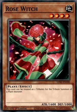 Rose Witch (LDS2-EN100) - Legendary Duelists: Season 2 1st Edition - Premium Yugioh Single from Konami - Just $0.25! Shop now at Game Crave Tournament Store