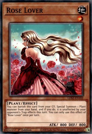 Rose Lover (LDS2-EN102) - Legendary Duelists: Season 2 1st Edition - Premium Yugioh Single from Konami - Just $0.24! Shop now at Game Crave Tournament Store