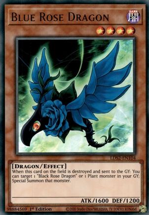 Blue Rose Dragon (LDS2-EN104) - Legendary Duelists: Season 2 1st Edition - Premium Yugioh Single from Konami - Just $0.08! Shop now at Game Crave Tournament Store