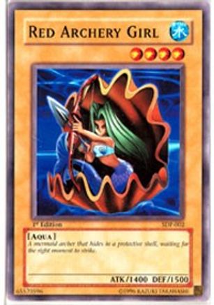 Red Archery Girl (SDP-002) - Starter Deck: Pegasus Unlimited - Premium Yugioh Single from Konami - Just $0.25! Shop now at Game Crave Tournament Store