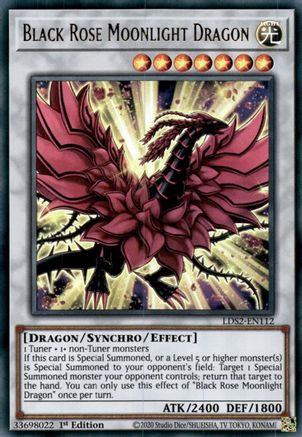 Black Rose Moonlight Dragon (LDS2-EN112) - Legendary Duelists: Season 2 1st Edition - Premium Yugioh Single from Konami - Just $3.54! Shop now at Game Crave Tournament Store