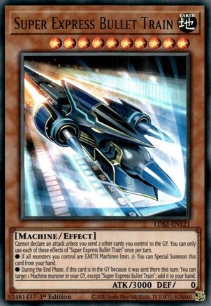 Super Express Bullet Train (LDS2-EN121) - Legendary Duelists: Season 2 1st Edition - Premium Yugioh Single from Konami - Just $0.47! Shop now at Game Crave Tournament Store