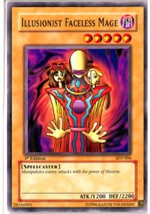 Illusionist Faceless Mage (SDP-004) - Starter Deck: Pegasus Unlimited - Premium Yugioh Single from Konami - Just $0.25! Shop now at Game Crave Tournament Store
