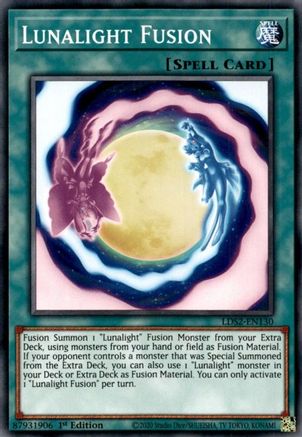 Lunalight Fusion (LDS2-EN130) - Legendary Duelists: Season 2 1st Edition - Premium Yugioh Single from Konami - Just $0.71! Shop now at Game Crave Tournament Store