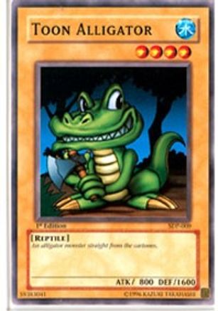 Toon Alligator (SDP-009) - Starter Deck: Pegasus Unlimited - Premium Yugioh Single from Konami - Just $0.08! Shop now at Game Crave Tournament Store
