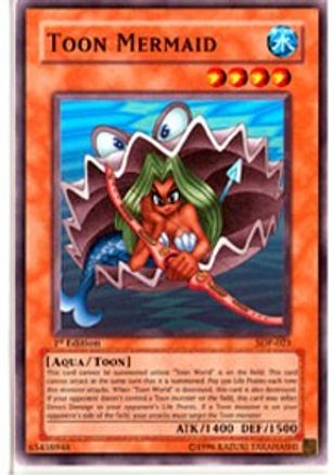 Toon Mermaid (SDP-023) - Starter Deck: Pegasus Unlimited - Premium Yugioh Single from Konami - Just $0.29! Shop now at Game Crave Tournament Store