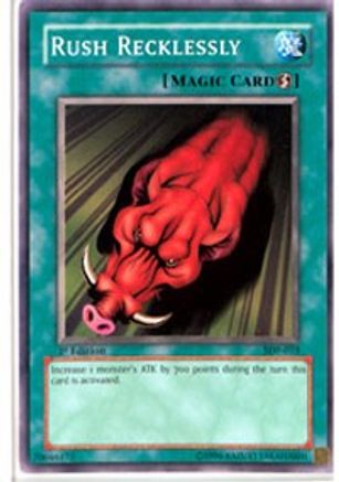 Rush Recklessly (SDP-033) - Starter Deck: Pegasus Unlimited - Premium Yugioh Single from Konami - Just $0.08! Shop now at Game Crave Tournament Store