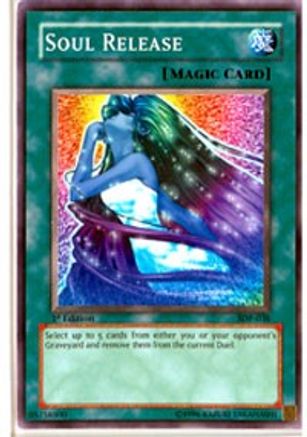 Soul Release (SDP-036) - Starter Deck: Pegasus 1st Edition - Premium Yugioh Single from Konami - Just $0.83! Shop now at Game Crave Tournament Store