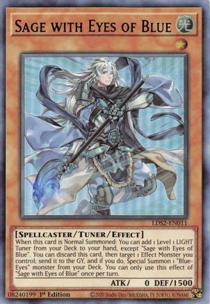 Sage with Eyes of Blue (Purple) (LDS2-EN011) - Legendary Duelists: Season 2 1st Edition - Premium Yugioh Single from Konami - Just $4.19! Shop now at Game Crave Tournament Store