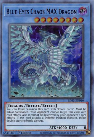 Blue-Eyes Chaos MAX Dragon (Purple) (LDS2-EN016) - Legendary Duelists: Season 2 1st Edition - Premium Yugioh Single from Konami - Just $1.70! Shop now at Game Crave Tournament Store