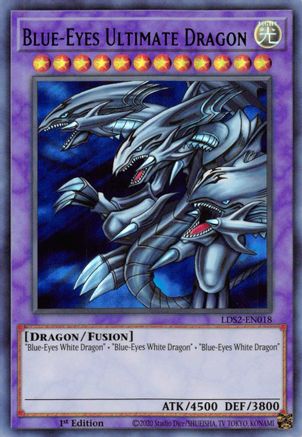 Blue-Eyes Ultimate Dragon (Purple) (LDS2-EN018) - Legendary Duelists: Season 2 1st Edition - Premium Yugioh Single from Konami - Just $1.26! Shop now at Game Crave Tournament Store