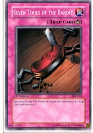 Seven Tools of the Bandit (SDP-045) - Starter Deck: Pegasus Unlimited - Premium Yugioh Single from Konami - Just $0.26! Shop now at Game Crave Tournament Store