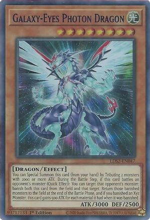 Galaxy-Eyes Photon Dragon (Blue) (LDS2-EN047) - Legendary Duelists: Season 2 1st Edition - Premium Yugioh Single from Konami - Just $1.40! Shop now at Game Crave Tournament Store